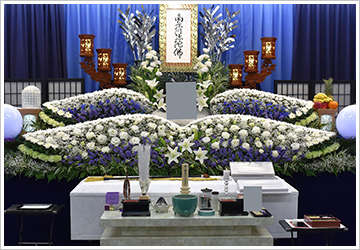 70万円プラン 祭壇例